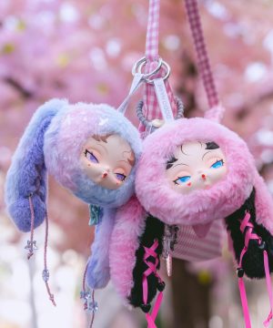 【019】DODO NAMI Twinkle Bunnyシリーズ ブラインドボックス ぬいぐるみキーホルダー ランダム コレクション