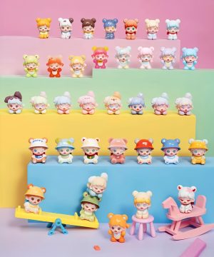 【018】TNT ちびようちえんシリーズ ブラインドボックス ぬいぐるみ キーホルダー ランダム コレクション