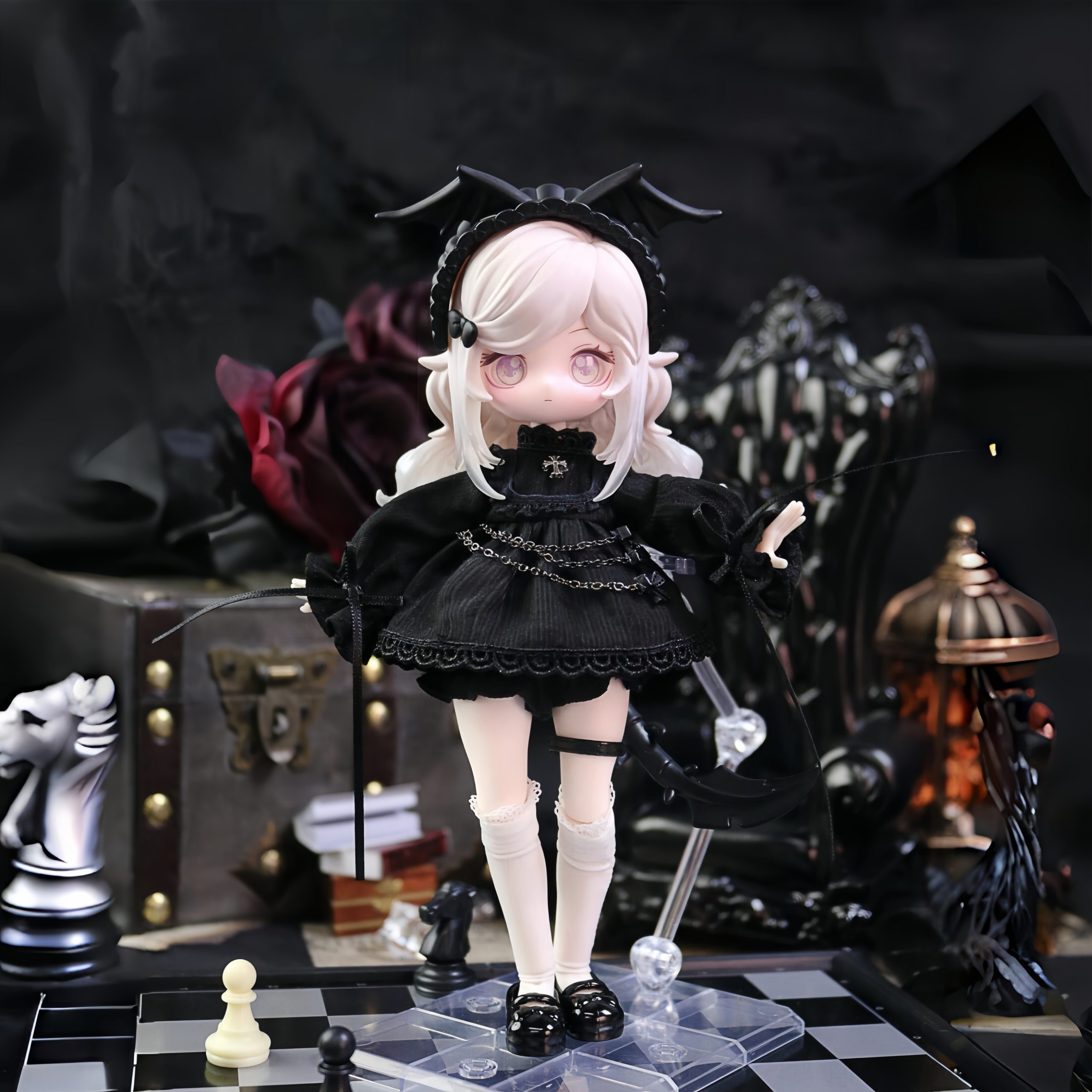 【035】ルルリン物語シリーズ 8点可動フィギュア ブラインドボックス BJD ディスプレイフィギュア